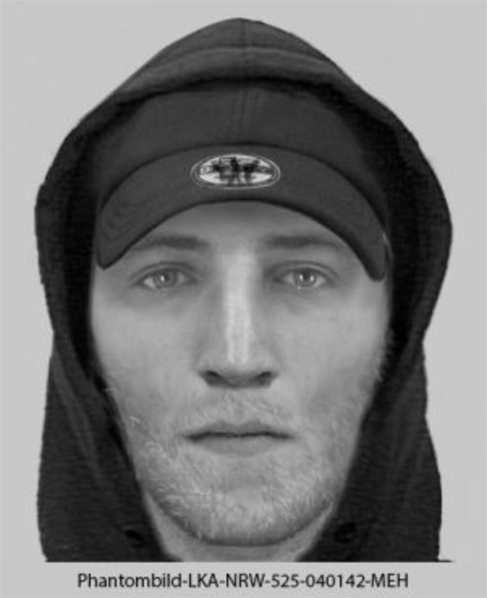 Polizei sucht mit Phantombild nach Tankstellenräuber in Legden 