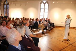 Vernissage frü die Ausstellung "Borken fragil"