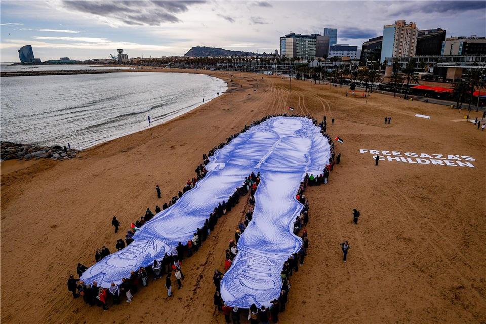 Bild von Hind Rajab - Kundgebung gegen den Krieg in NahostKike Rincón/EUROPA PRESS/dpa