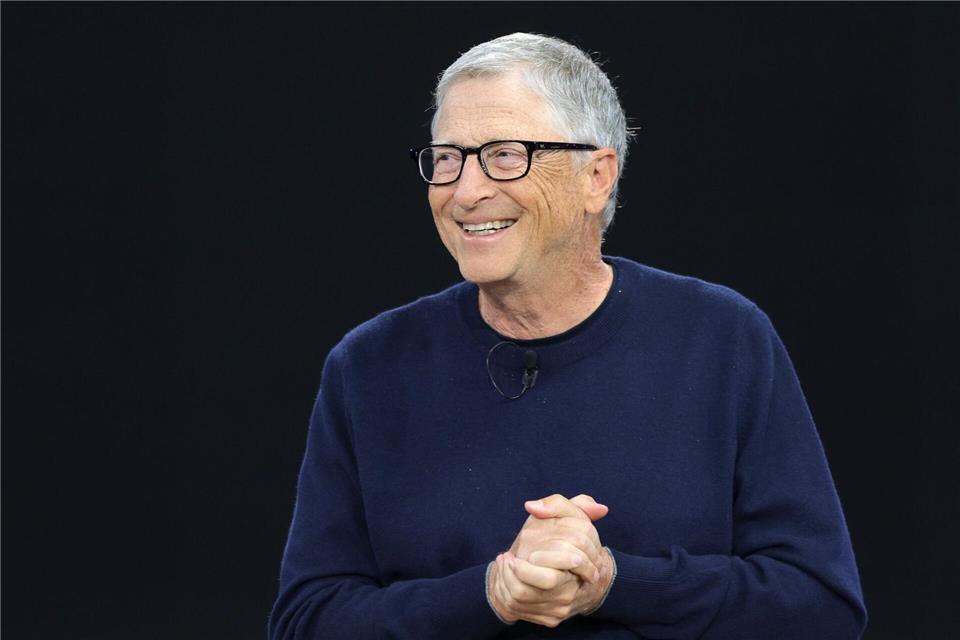 Bill Gates will sein Geld ausgeben für eine bessere Welt. Jason Redmond/AP/dpa