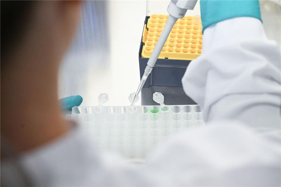Biotech-Firmen in Deutschland haben 2025 weniger Geld eingesammelt. (Symbolbild)Bernd Weißbrod/dpa