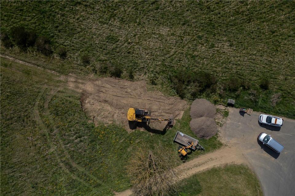 Bis die Arbeiten an der eigentlichen Autobahntrasse beginnen, dauert es noch eine Weile. Harald Tittel/dpa