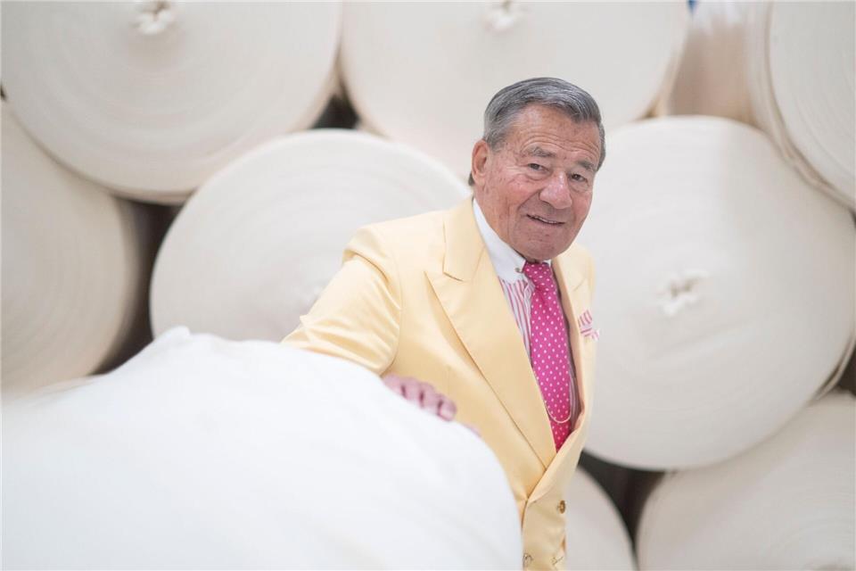 Bis heute ist er täglich im Unternehmen. Marijan Murat/dpa