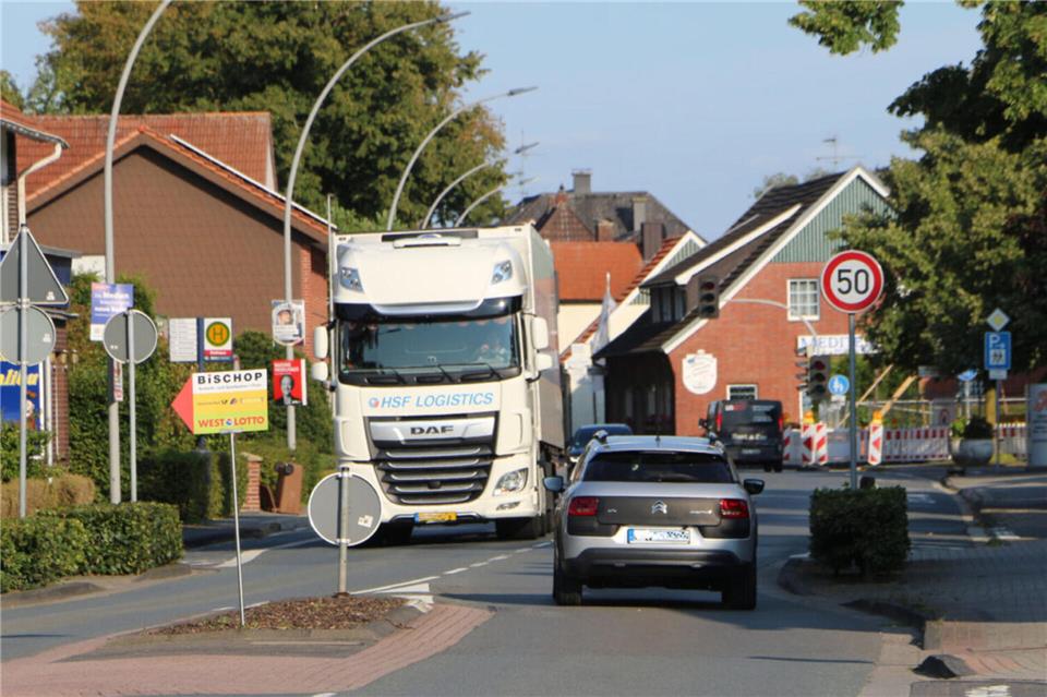 Bis sich die Lage an der Winterswyker Straße in Oeding entspannt, kann es noch dauern. Das geht aus einer Stellungnahme der Gemeinde Winterswijk vom 26. November hervor.