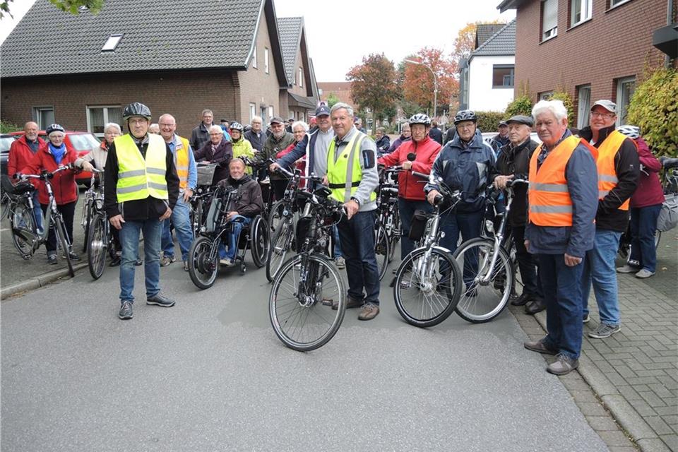 Bis zu 60 Radfahrer haben sich vor Beginn der Coronavirus-Pandemie zu den Touren getroffen.