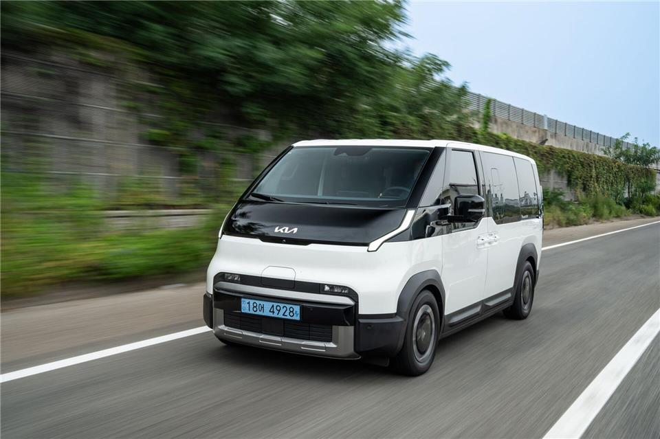 Bislang war Kia hierzulande für Pkw bekannt: Der Hersteller präsentiert nun mit dem PV5 sein erstes vollelektrisches Shuttle.Kia/dpa-tmn