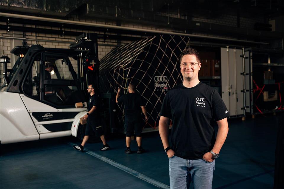 Björn Brickwedde: Was die Logistik spart, „kann für die Entwicklung und in Teile investiert werden.“Audi Revolut F1 Team/dpa