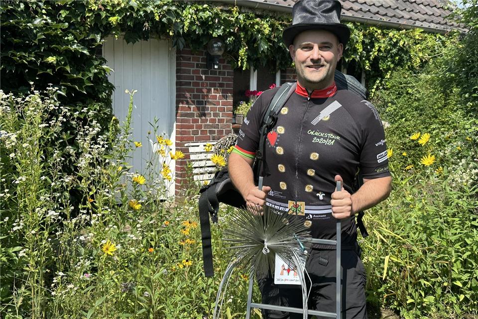 Björn Lütkebohmert wandert ab Samstag wieder für den guten Zweck.