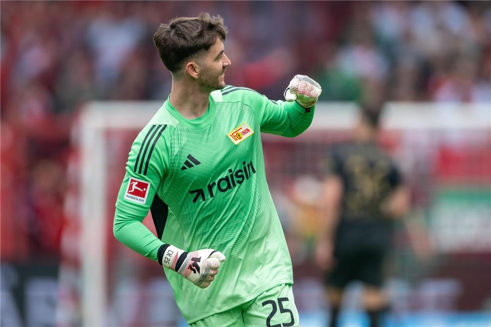 Bleibt Union Berlin erhalten: Ersatzkeeper Carl Klaus.Soeren Stache/dpa