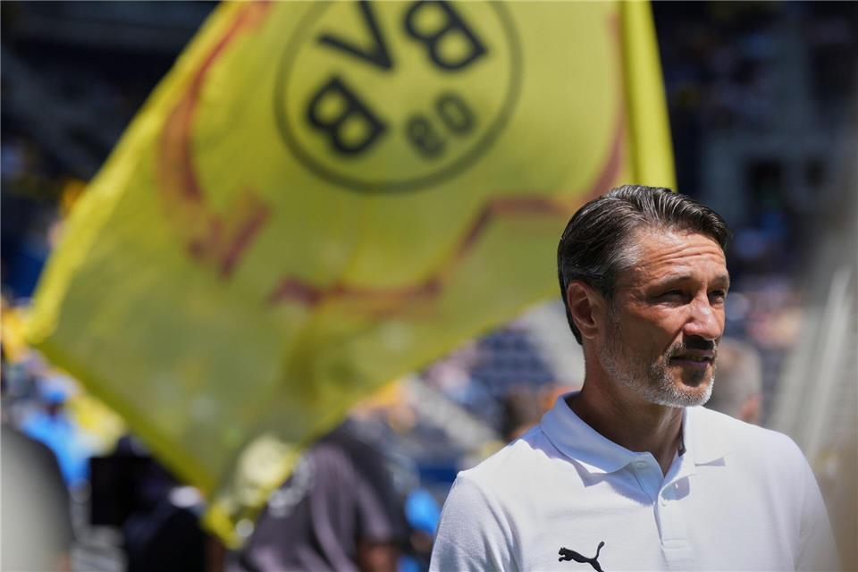 Bleibt auch über die Saison hinaus Trainer von Borussia Dortmund: Niko KovacJeff Dean/FR171800 AP/AP/dpa