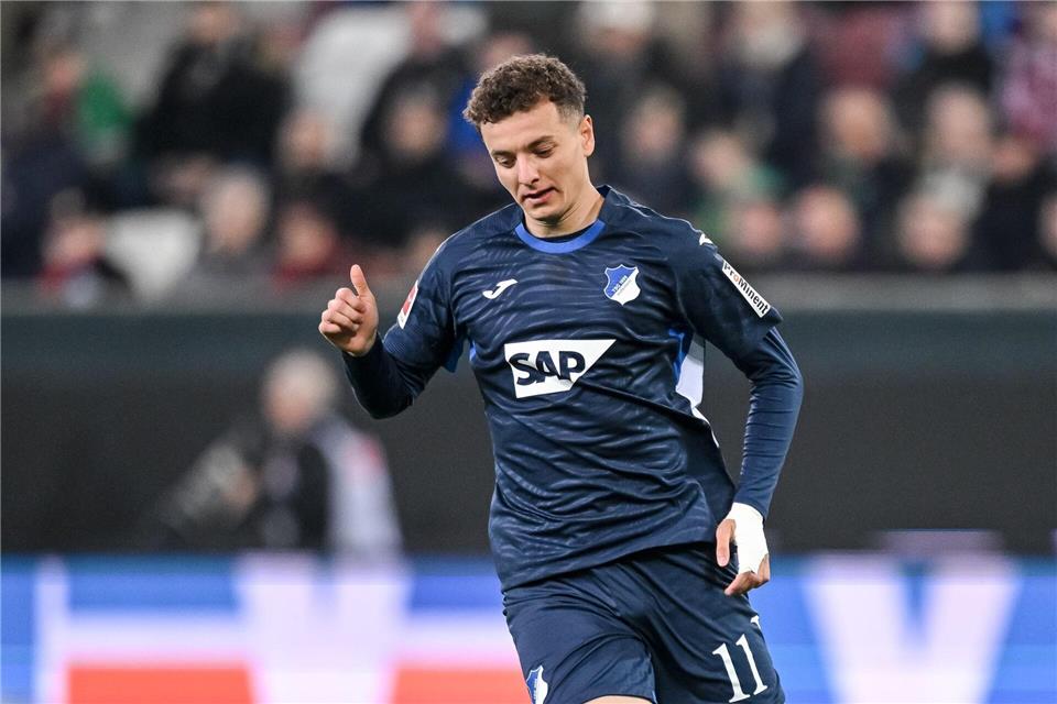 Bleibt bei der TSG: Fisnik Asllani. (Archivbild)Harry Langer/dpa