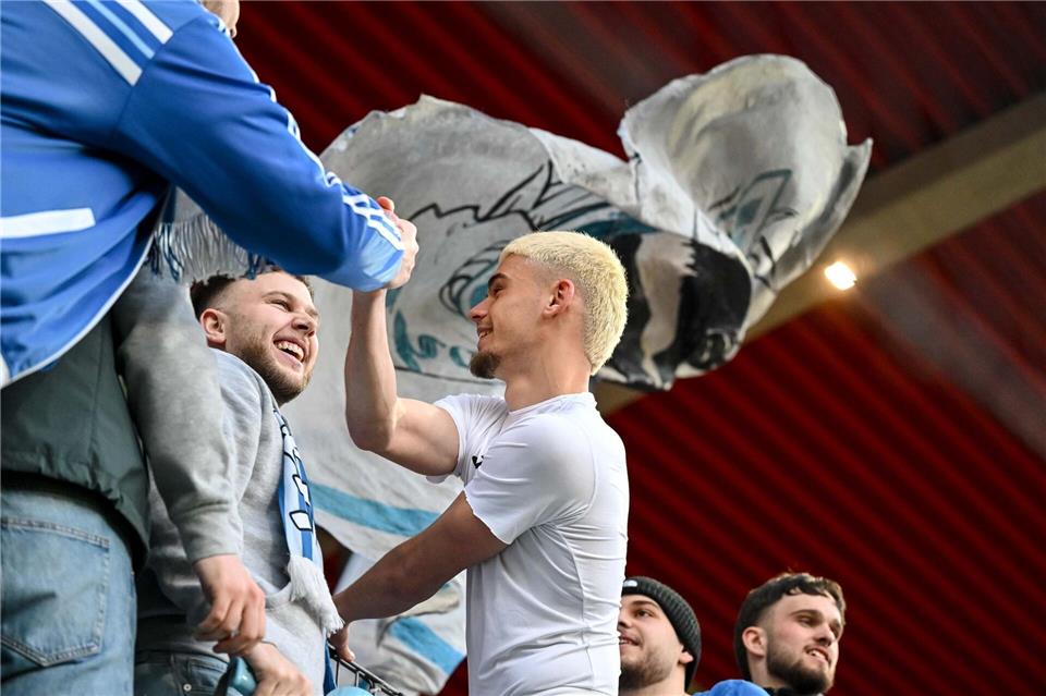 Bleibt der TSG Hoffenheim erhalten: Albian Hajdari. (Archivbild)Harry Langer/dpa