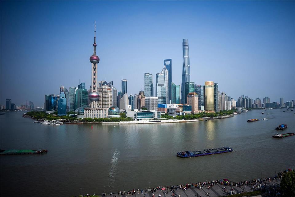Stärkster Anstieg des Meeresspiegels seit 4.000 Jahren Blick auf Shanghai Michael Kappeler/dpa