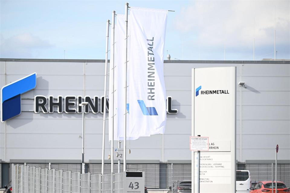 Blick auf das Neusser Rheinmetall-Werk.Federico Gambarini/dpa