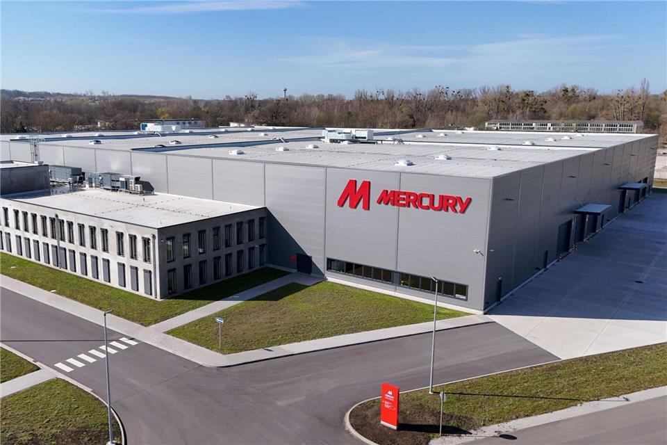 Blick auf das neue Anlagenbauzentrum der Mercury Engineering Gruppe in Schönebeck.Peter Gercke/dpa