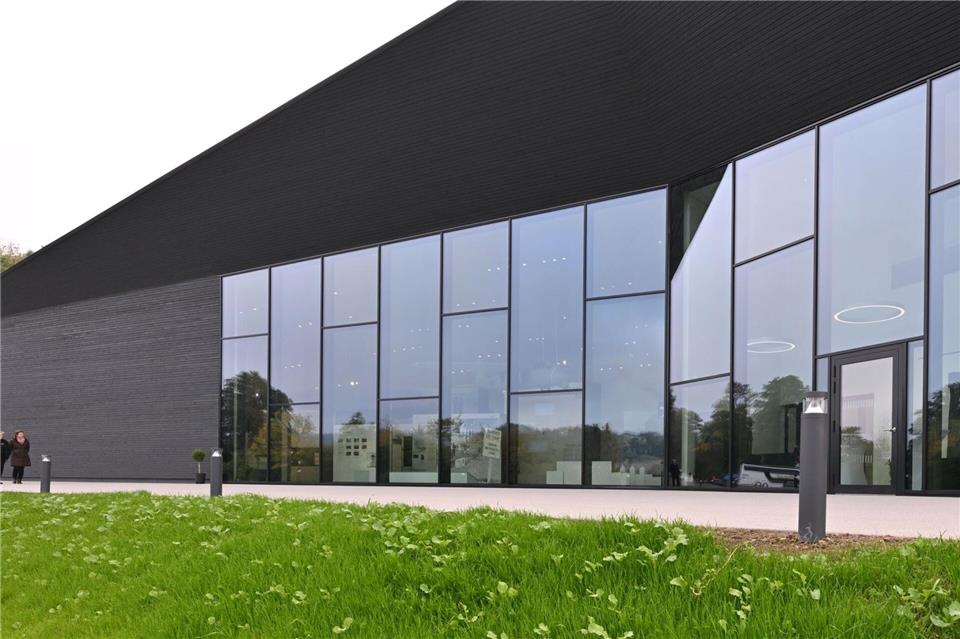 Blick auf das neue Gebäude des Deutsch-Deutschen Museums Mödlareuth.Martin Schutt/dpa