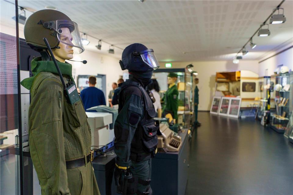 Blick in das Kriminalmuseum  (Foto - Produktion)Andreas Arnold/dpa