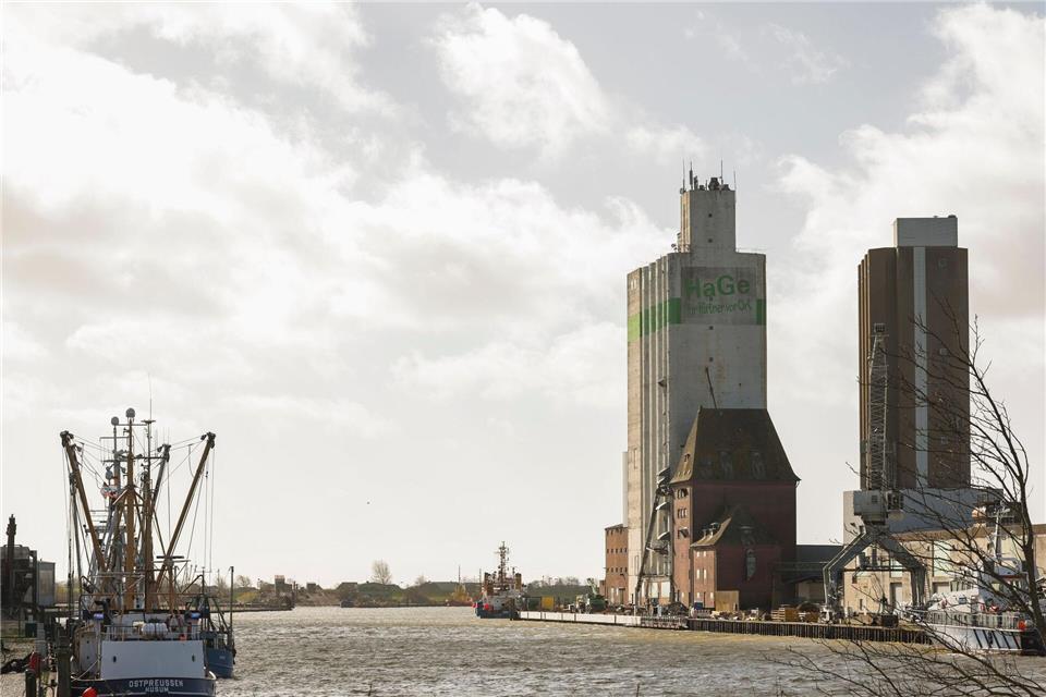 Blick in den Husumer Außenhafen. (Archivbild)Frank Molter/dpa