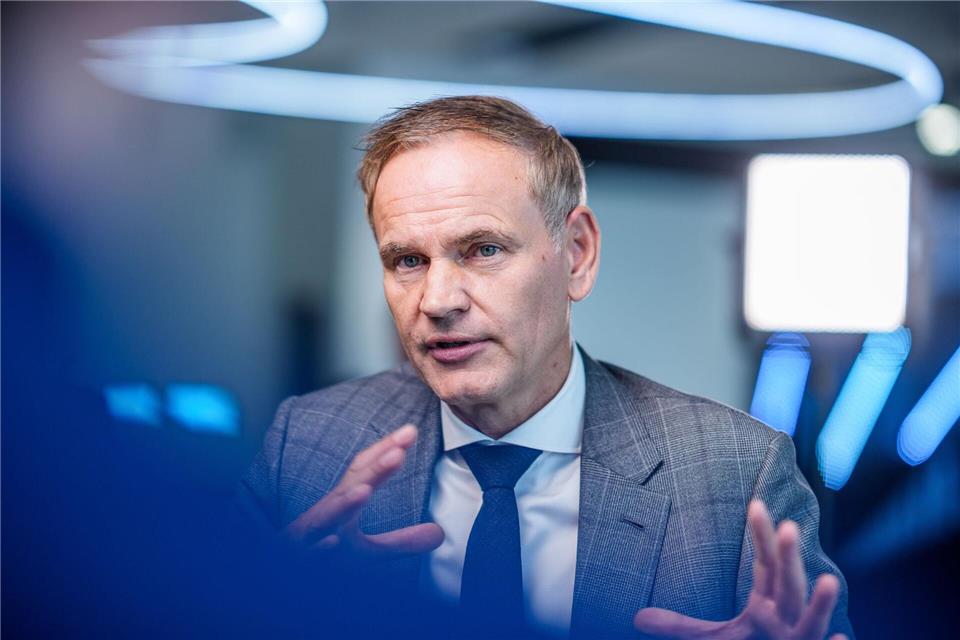 Blume: „Aus heutiger Perspektive ist das Ziel, wie es für 2035 gesetzt wurde, unrealistisch.“Michael Kappeler/dpa