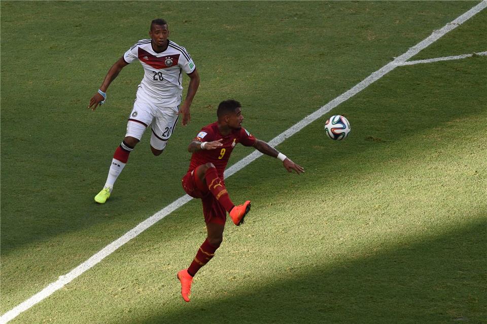 Boateng-Duell in Brasilien: So war es bei der WM 2014. (Archivbild)picture alliance / dpa