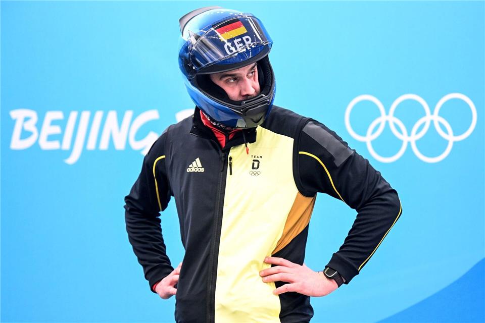Bobpilot Christoph Hafer beendet seine Karriere. (Archivbild)Robert Michael/dpa-Zentralbild/dpa