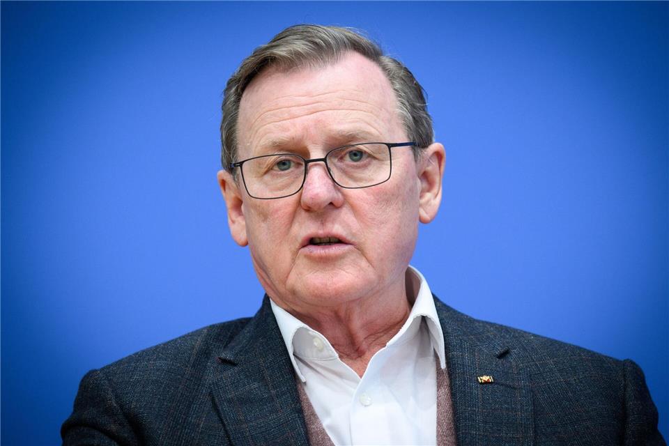 Bodo Ramelow hatte nach seiner Wahlniederlage in Thüringen nach eigenen Worten eine andere Lebensplanung, ließ sich nun aber für den „Seniorenexpress“ begeistern.Bernd von Jutrczenka/dpa