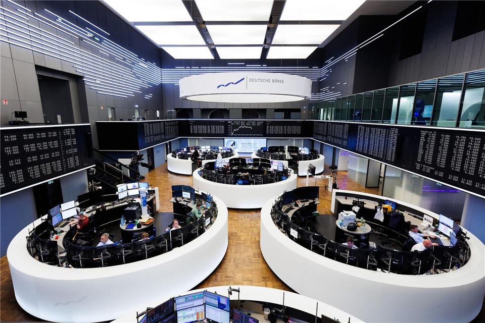 Börse Frankfurt: Nur wenige der wertvollsten Börsenkonzerne der Welt kommen aus Deutschland (Archivbild)Lando Hass/dpa