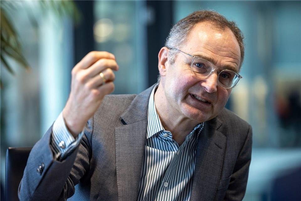 Börsenchef Leithner warnt vor Milliardenlasten in der gesetzlichen Rentenversicherung.Helmut Fricke/dpa