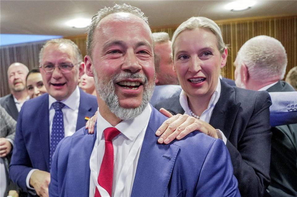 Bollinger übernahm 2022 den Landesvorsitz. Andreas Arnold/dpa