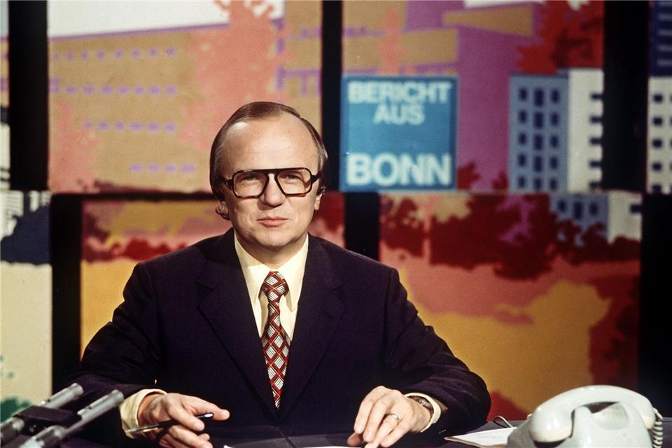 Bonn war ab 1949 Hauptstadt der Bundesrepublik Deutschland und damit Zentrum des politischen Geschehens. Dazu gehörte auch der von Friedrich Nowottny moderierte „Bericht aus Bonn“. (Archivbild)Heinrich Sanden/dpa