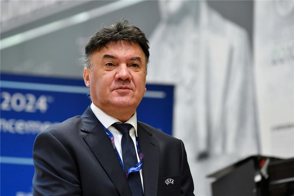 Borislaw Michajlow arbeitete früher auch für die UEFA. (Archivbild)Harold Cunningham/UEFA via Getty Images/dpa