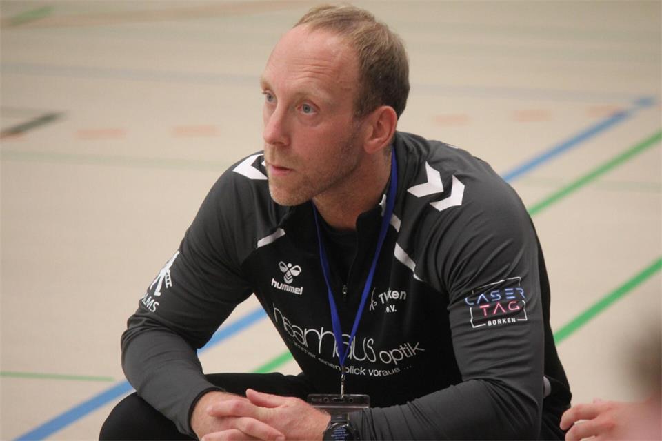 Borkens Trainer Tim Westheider sagt: „Es kann nur gemeinsam nach vorne gehen.“