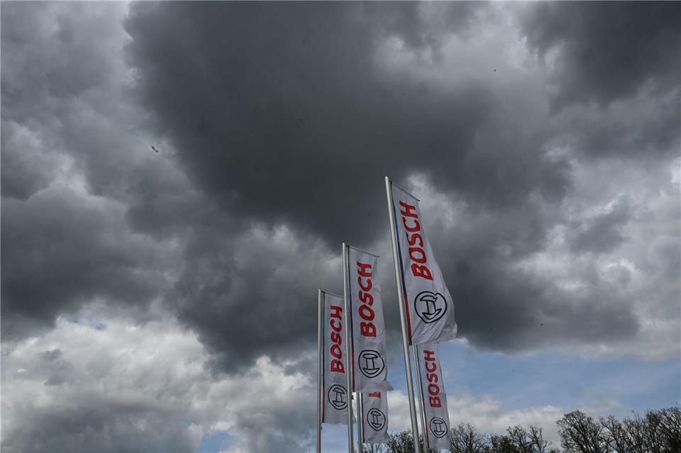 Bosch ist 2025 in die roten Zahlen gerutscht. (Archivbild)Bernd Weißbrod/dpa