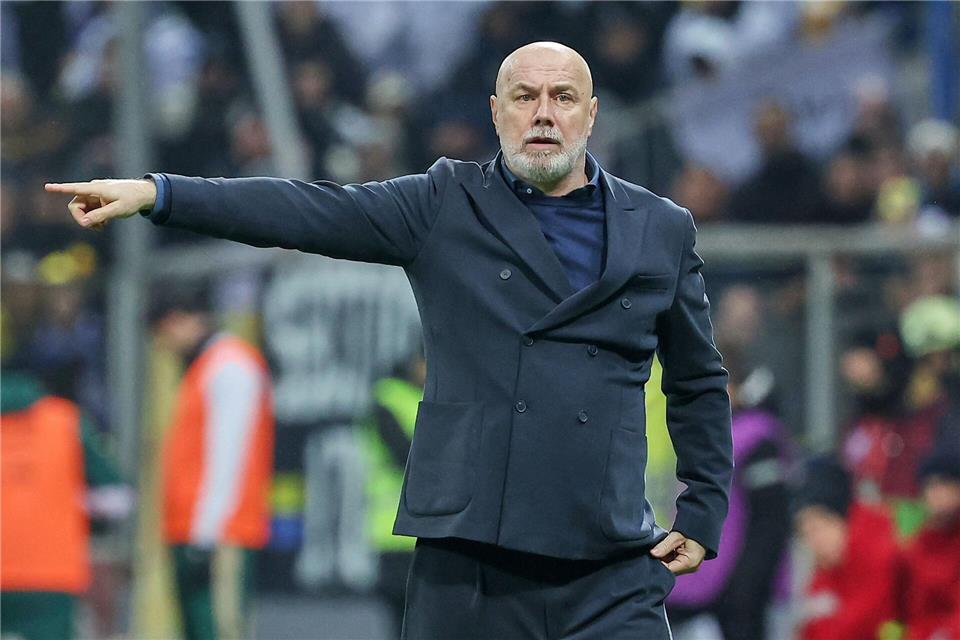 Bosniens Nationaltrainer Sergej Barbarez. (Archivbild)Armin Durgut/AP/dpa