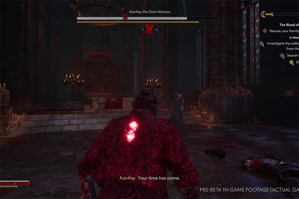 Bosskampf gegen eine Bojarin: Die mächtige Vampirin Xanthe zu besiegen, ist eine schwierige wie unheimliche Sache.Bandai Namco/dpa-tmn