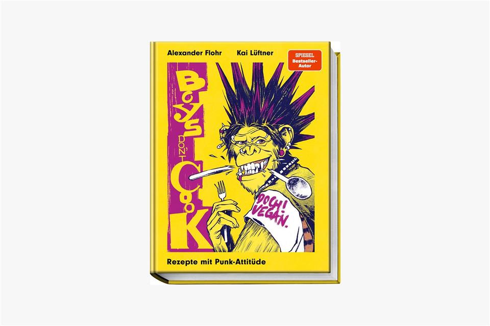„Boys dont’t cook. Doch! Vegan. Rezepte mit Punk-Attitüde“, Alexander Flohr, Kai Lüftner, Becker Joest Volk Verlag, 176 Seiten, 30 Euro, ISBN 978-3-95453-360-2.Becker Joest Volk Verlag/dpa-tmn