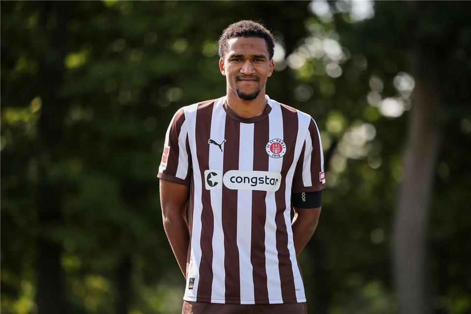 Brachte den FC St. Pauli in Führung: Andréas Hountondji.Christian Charisius/dpa