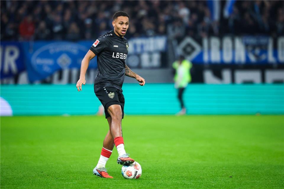 Brachte den VfB in Front: Nikolas Nartey (Archivbild)Christian Charisius/dpa