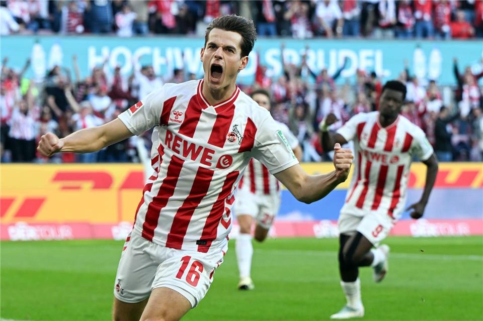 Brachte die Kölner früh in Führung: Jakub Kaminski.Federico Gambarini/dpa