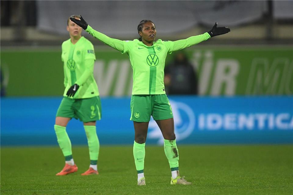 Brachte ihr Team auf Siegkurs: Lineth Beerensteyn vom VfL WolfsburgSwen Pförtner/dpa