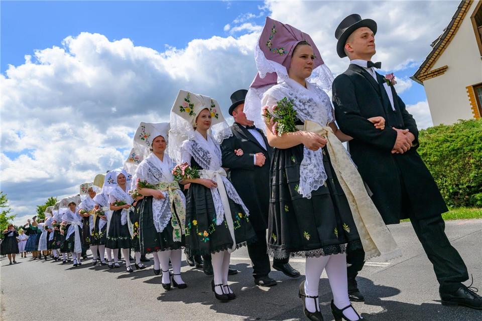 Brandenburg gibt mehr Geld für die Kultur der Sorben/Wenden (Archivbild).Patrick Pleul/dpa