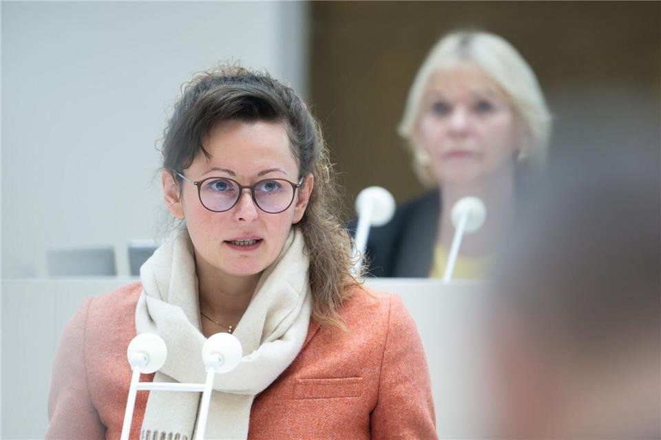 Brandenburgs Agrarministerin Hanka Mittelstädt (SPD) geht auf die Pläne der EU für die Förderung der Bauern ein.Soeren Stache/dpa