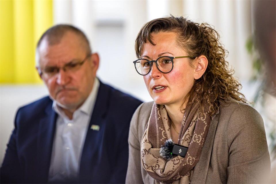 Brandenburgs Agrarministerin Hanka Mittelstädt (SPD) wirbt für eine steuerliche Rücklage für Landwirte. (Archivbild)Frank Hammerschmidt/dpa