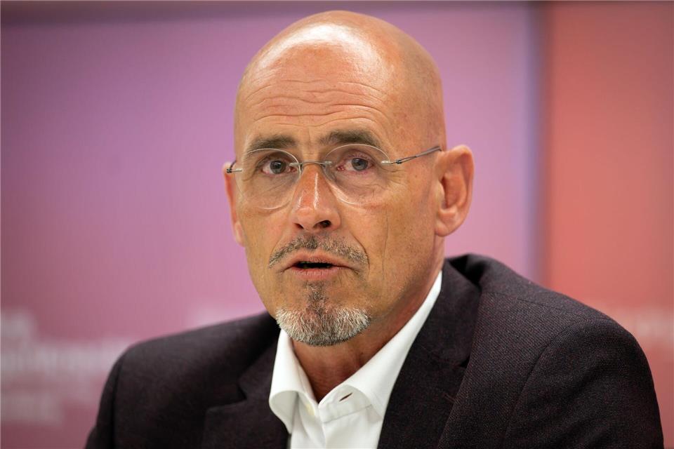 Brandenburgs BSW-Fraktionschef Niels-Olaf Lüders verteidigt die Bedenken gegen zwei Medienstaatsverträge. (Archivbild)Soeren Stache/dpa