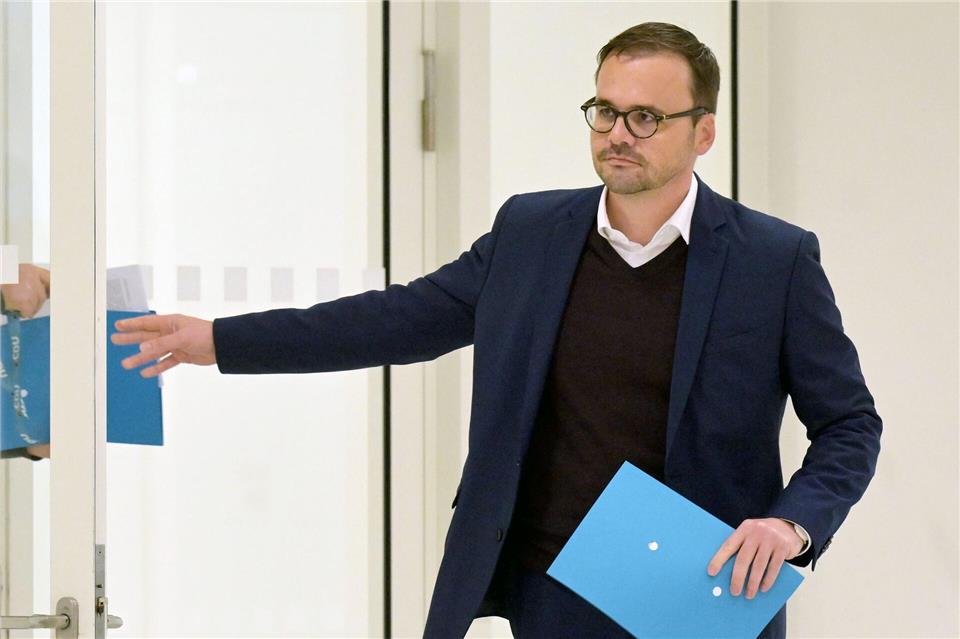 Brandenburgs CDU-Landeschef Jan Redmann will an der Spitze der Landespartei bleiben. (Archivbild)Michael Bahlo/dpa