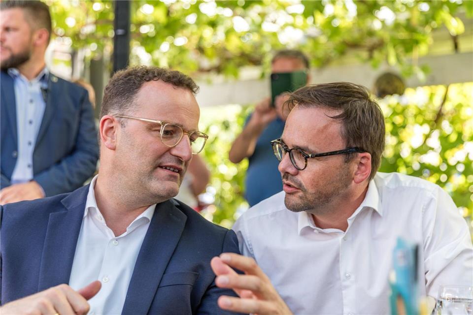 Brandenburgs CDU-Landesvorsitzender Jan Redmann reagiert auf den Rücktritt von Jens Spahn als Vorsitzenden der Unions-Bundestagsfraktion. (Archivbild)Frank Hammerschmidt/dpa