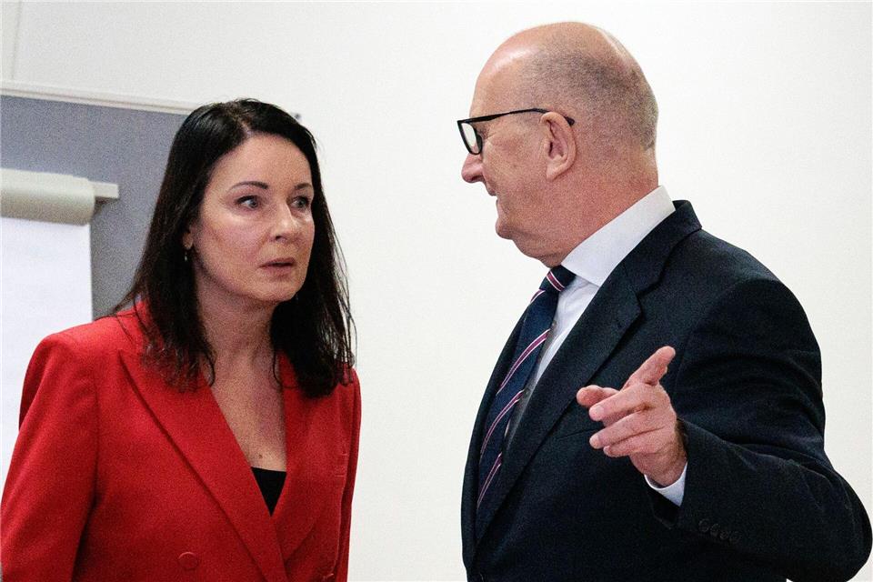 Brandenburgs Gesundheitsministerin Britta Müller ist aus dem BSW ausgetreten (Archivbild).Carsten Koall/dpa