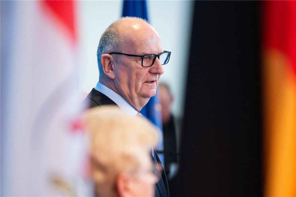 Brandenburgs Ministerpräsident Dietmar Woidke (SPD) hat heute das Ende der Koalition mit dem BSW erklärt. Christophe Gateau/dpa