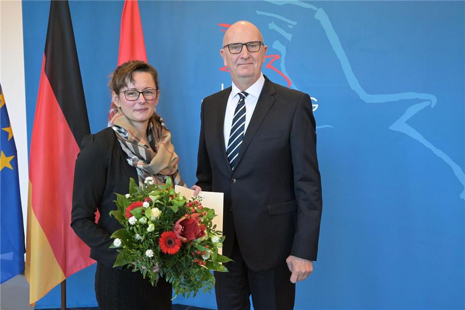 Brandenburgs Ministerpräsident Dietmar Woidke äußert sich zur Frage der Zukunft des Staatssekretärs von Agrarministerin Hanka Mittelstädt (beide SPD)(Archivbild).Michael Bahlo/dpa