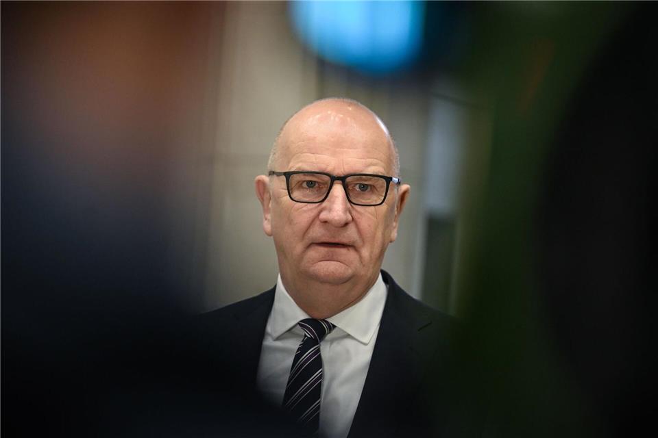 Brandenburgs Ministerpräsident Woidke (SPD) hält sich eine weitere mögliche Amtszeit nach der Landtagswahl 2029 offen. (Archivbild)Britta Pedersen/dpa